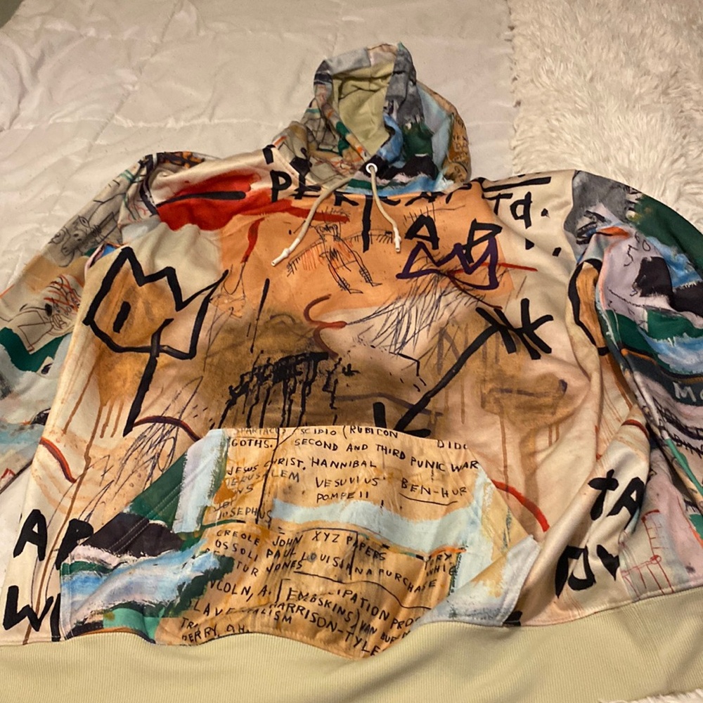 Jean Michael Basquiat Members only Men’s sweatshirt XL multi color